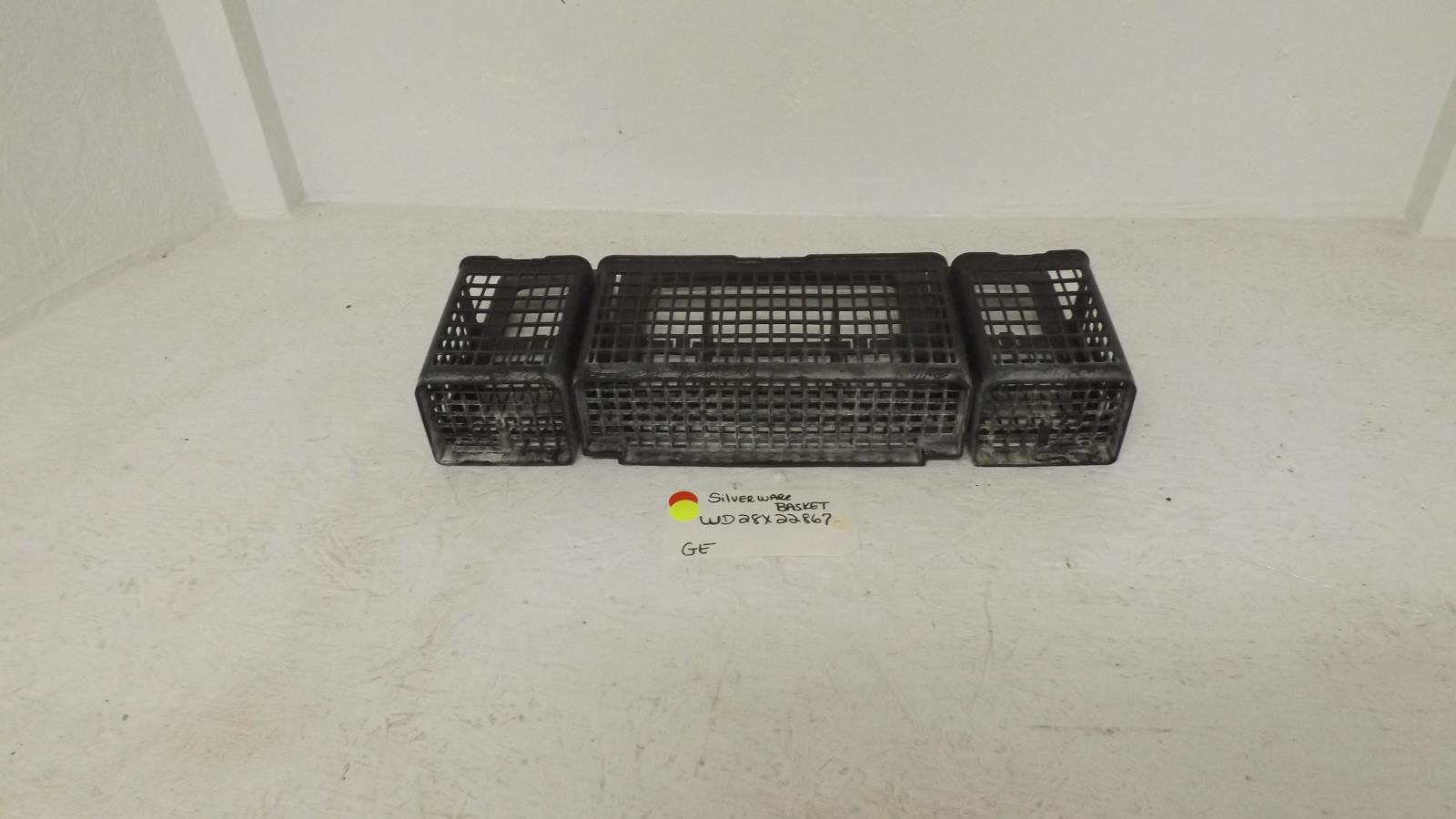 GE DISHWASHER WD28X22867 SILVERWARE BASKET (USED) GE DISHWASHER WD28X22867 SILVERWARE BASKET (USED)